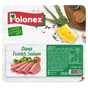 Dilimli Dana Fıstıklı Salam