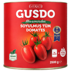 Soyulmuş Tüm Domates