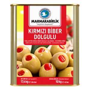 Kırmızı Biber Dolgulu Zeytin