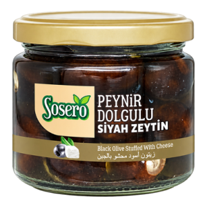 Peynir Dolgulu Siyah Zeytin