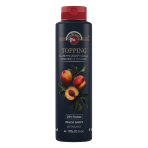Şeftalili Topping