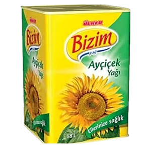 Ayçiçek Yağı Teneke