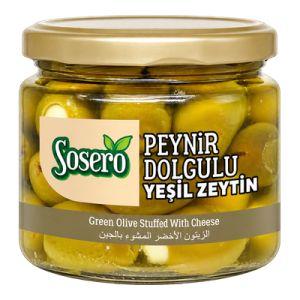 Peynir Dolgulu Yeşil Zeytin