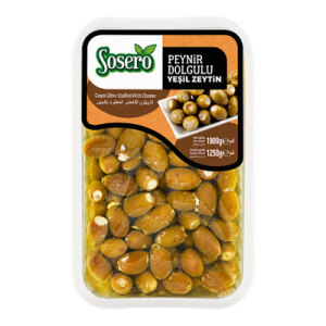 Peynir Dolgulu Yeşil Zeytin