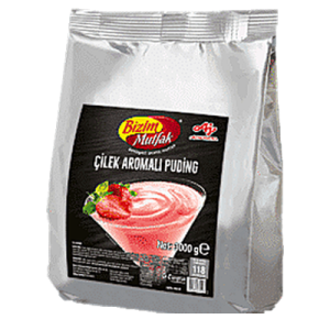 Çilekli Puding