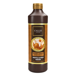 Waffle Sos Karamel