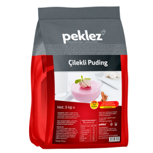 Çilekli Puding