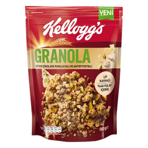 Beyaz Çikolatalı & Antep Fıstıklı Granola