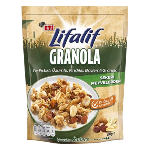 Yer Fıstıklı & Üzümlü Granola