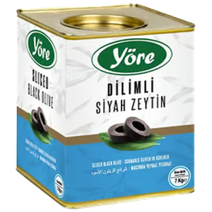 Dilimli Siyah Zeytin