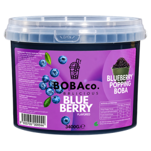 Yaban Mersini Aromalı Bubble Tea