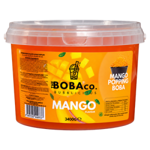 Mango Aromalı Bubble Tea