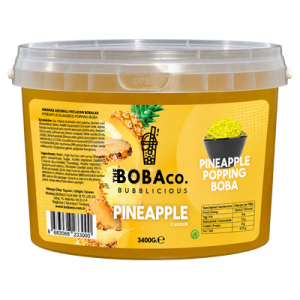Ananas Aromalı Bubble Tea